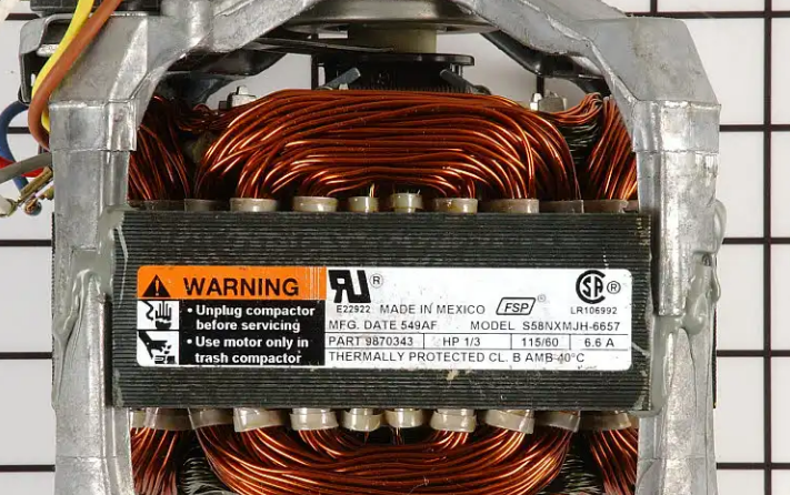 New Genuine OEM GE Trash Compactor Drive Motor WC36X5062