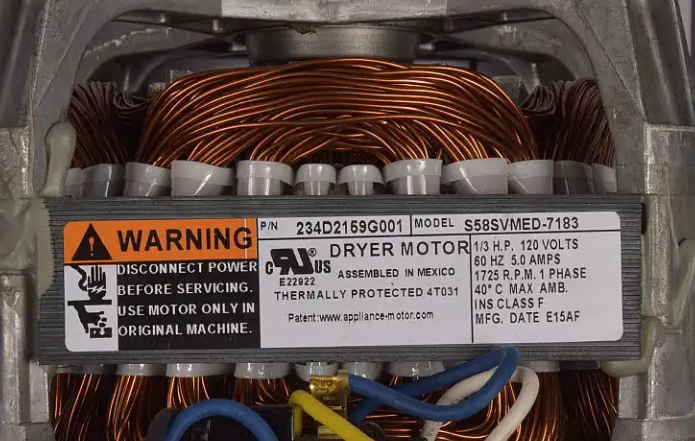 New Genuine OEM GE Dryer Drive Motor WE17X20854