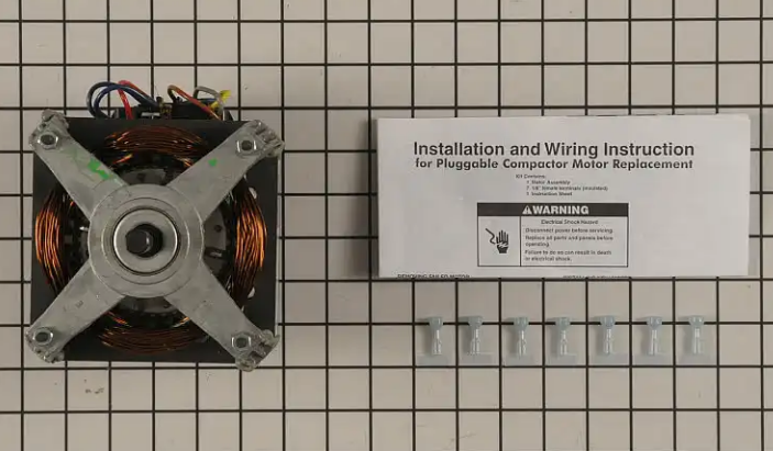 New Genuine OEM Whirlpool Trash Compactor Drive Motor W10439651