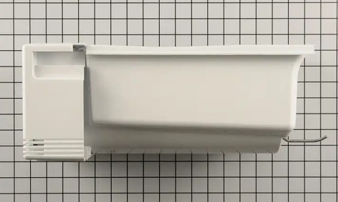 New Genuine OEM GE Refrigerator Ice Bucket Assembly WR17X23191