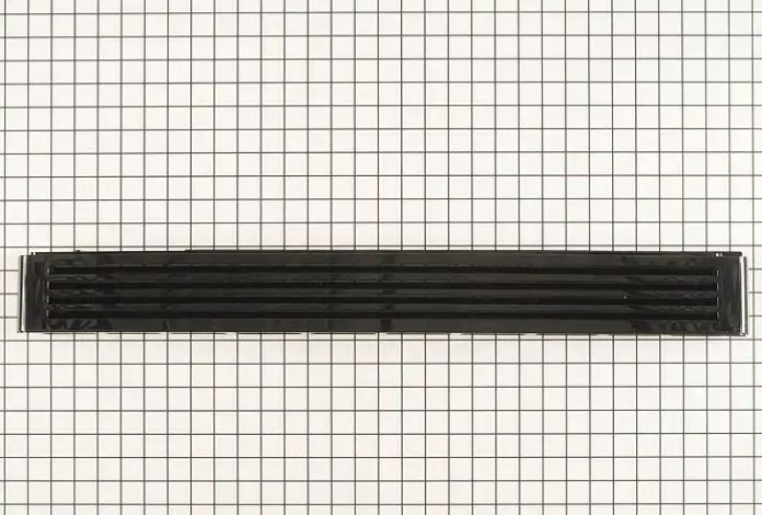 New Genuine OEM GE Microwave Vent Grille, Black WB07X11009