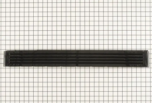 New Genuine OEM GE Microwave Vent Grille, Black WB07X11009