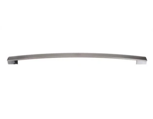 New Genuine OEM GE Refrigerator Door Handle, Stainless WR12X31917
