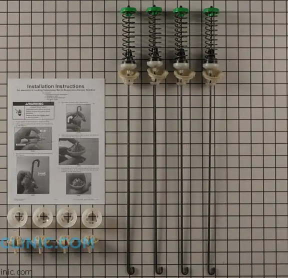 New Genuine OEM Whirlpool Washing Machine Suspension Rod W11130362