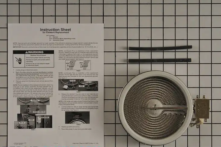 New Genuine OEM Whirlpool Range/Stove/Oven Radiant Surface Element W10823711