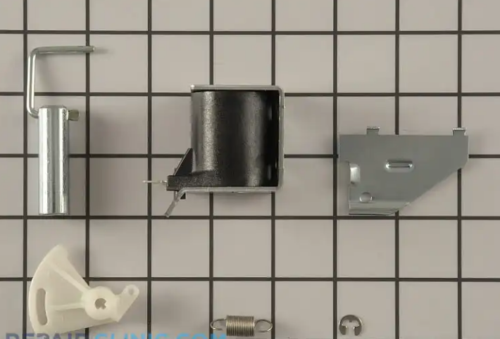 New Genuine OEM GE Dishwasher Drain Solenoid Kit WD21X802