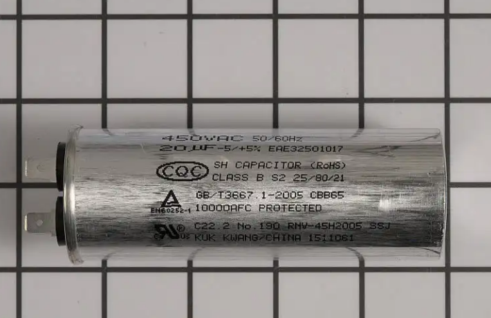 New Genuine OEM LG Refrigerator Run Capacitor EAE32501017