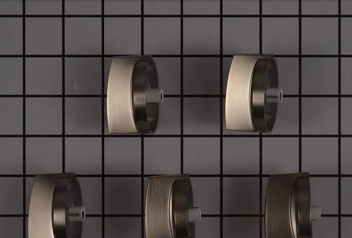 New Genuine OEM GE Range/Stove/Oven Control Knob Kit WB03X43926