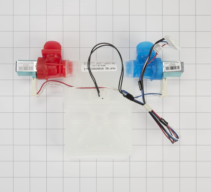 New Genuine OEM Whirlpool Washing Machine Water Inlet Valve WPW10683603