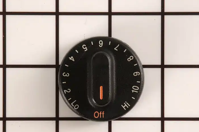 New Genuine OEM Whirlpool Range Top Burner Control Knob WPY703899