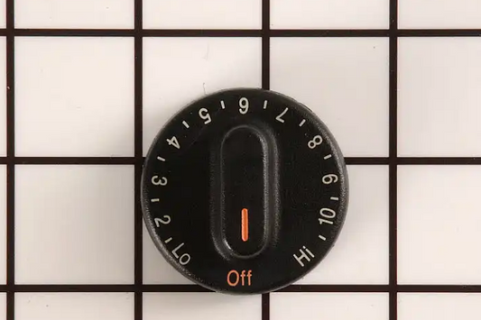 New Genuine OEM Whirlpool Range Top Burner Control Knob WPY703899