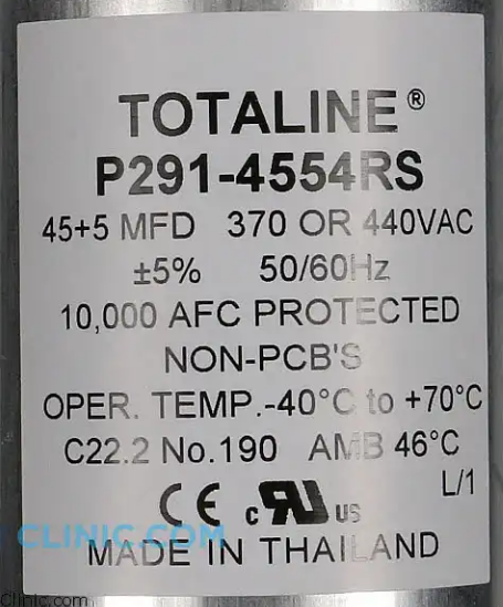 New Genuine OEM Carrier Dual Run Capacitor P291-4554RS
