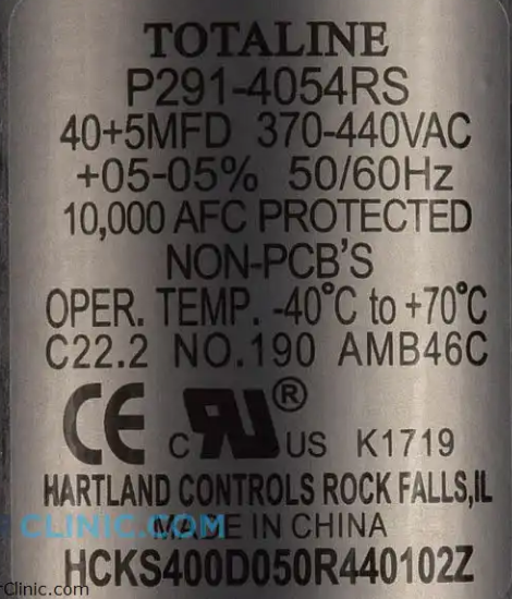 New Genuine OEM Carrier Dual Run Capacitor P291-4054RS