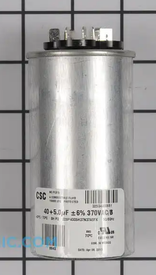 New Genuine OEM YORK Dual Run Capacitor S1-02425893700
