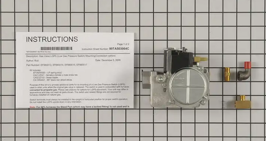 New Genuine OEM Carrier Gas Valve Assembly EF660015