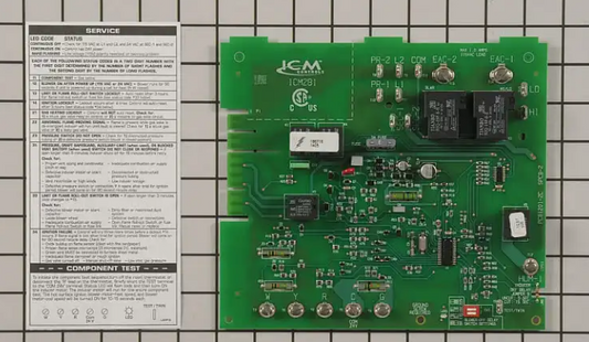New Genuine OEM ICM Controls Control Board ICM281