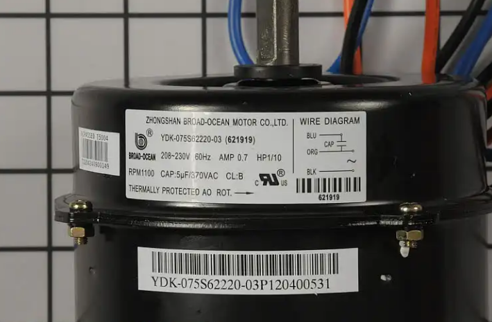 New Genuine OEM Nordyne Condenser Fan Motor 621919