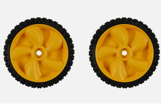 2 PACK MTD 634-04100 Wheel Assemblies FWD