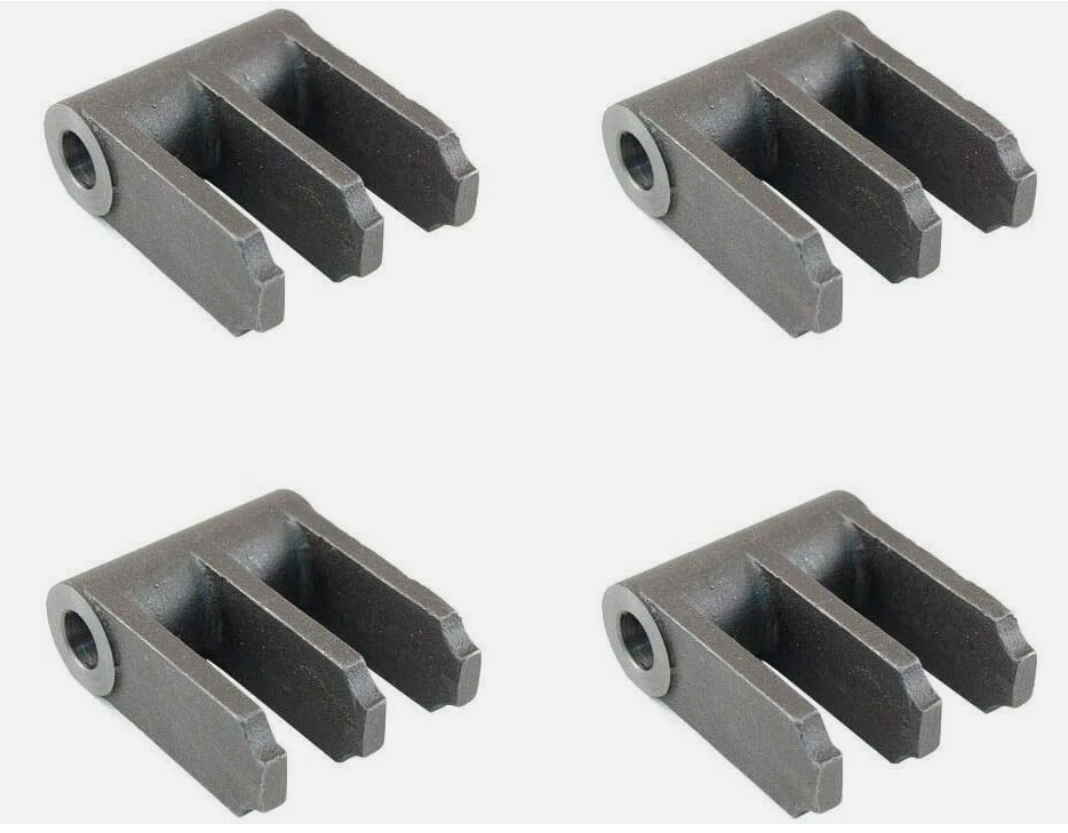 4 Pack MTD 719-04308 Flail Blade Chipper Shredder OEM for Troy Bilt Craftsman