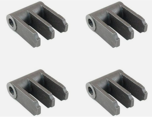 4 Pack MTD 719-04308 Flail Blade Chipper Shredder OEM for Troy Bilt Craftsman