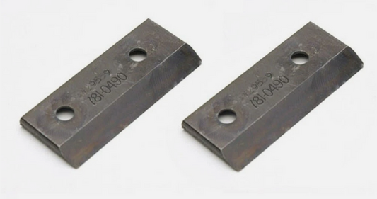 2 Pack Chipper Blade Knife 981-0490 781-0490 Craftsman Troy-Bilt MTD