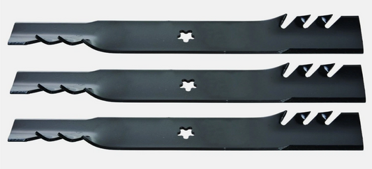 3 Pack of 595-605 G5 Gator Blades by Oregon for 54" Husqvarna AYP Mowers
