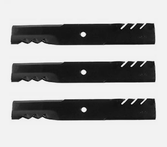 3 Pack Oregon 96-749 Gator Mulcher Blade Compatible with 3 Exmark 103-6383