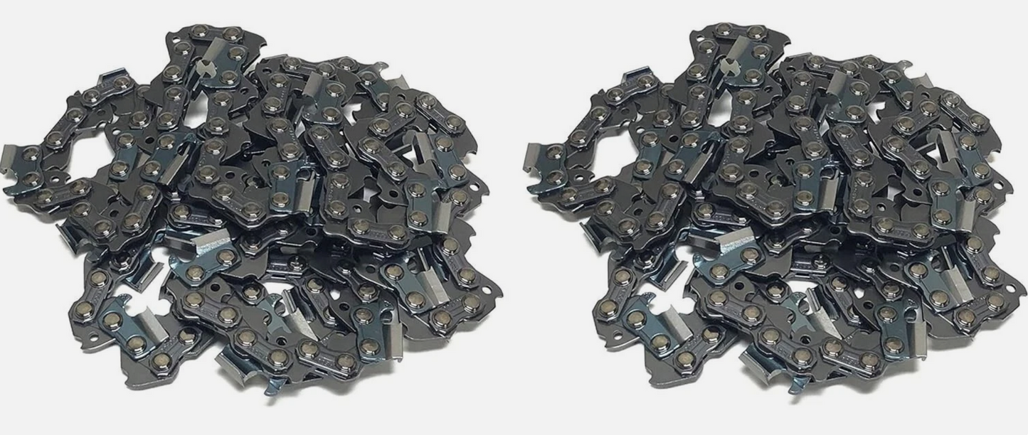 2 Pack Oregon 20LPX072G Powercut Chainsaw Chain, 18" .325