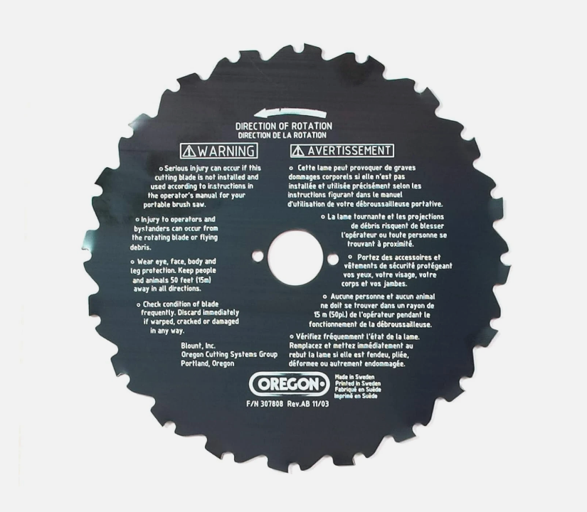 Oregon 41-927 Brush Cutter Blade, XRT, 20 Tooth
