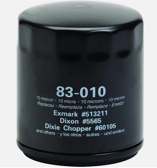 Oregon 83-010 Oil Filter Fits Exmark #513211 Dixon #5565 Dixie Chopper #60105