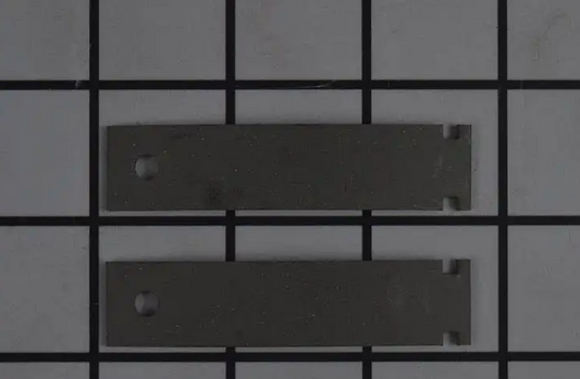 New Genuine OEM GE Dryer Drum Slide Glide WE03X37317 2 Pack