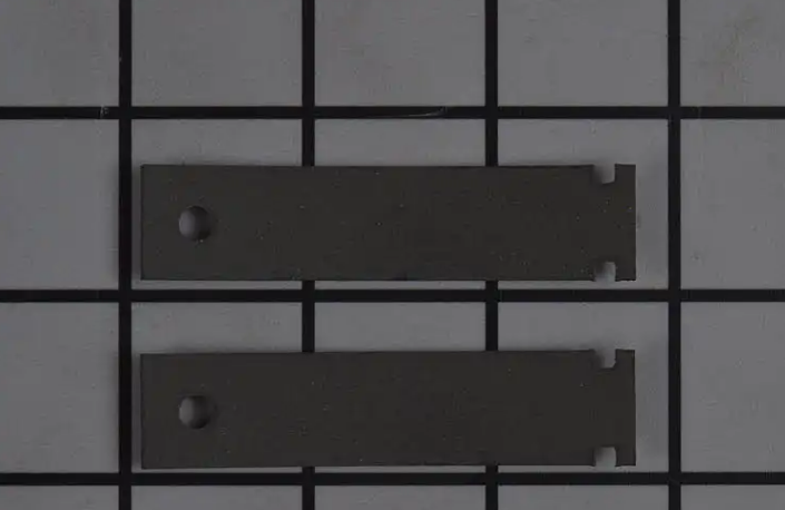 New Genuine OEM GE Dryer Drum Slide Glide WE03X37317 2 Pack