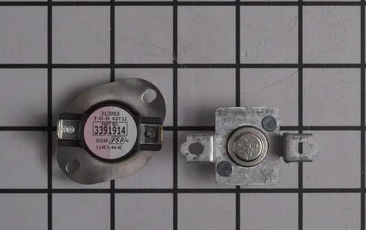 New Genuine OEM Whirlpool Thermostat & Thermal Fuse Kit 279973