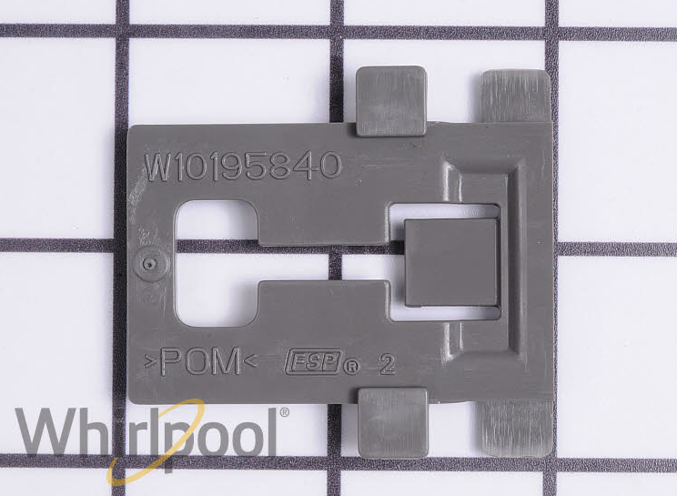 New Genuine OEM Whirlpool Dishwasher Rack Adjuster WPW10195840