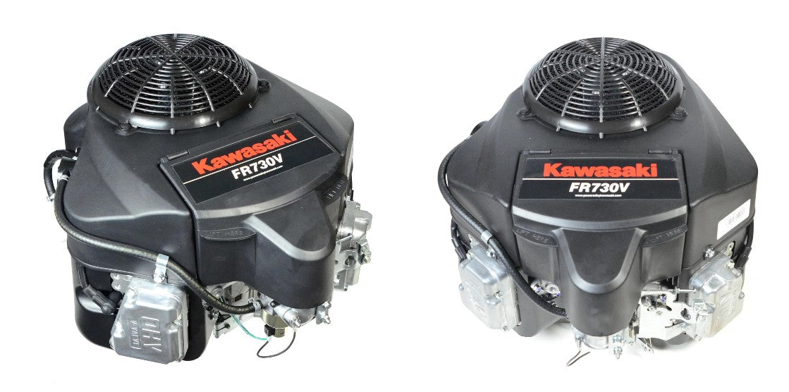 24HP Kawasaki FR730V-GS22R "V" Twin OHV 1-1/8” Dia. x 4-9/32” Crankshaft 726cc