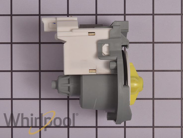 New Genuine OEM Whirlpool Dishwasher Drain Pump W10876537