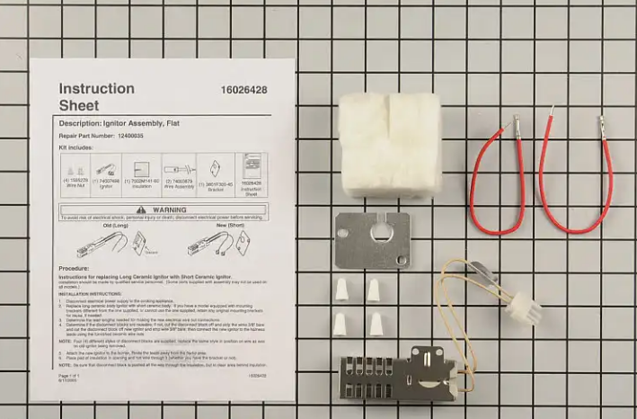 New Genuine OEM Whirlpool Igniter 12400035