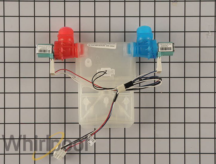 New Genuine OEM Whirlpool Washing Machine Water Inlet Valve W11210459