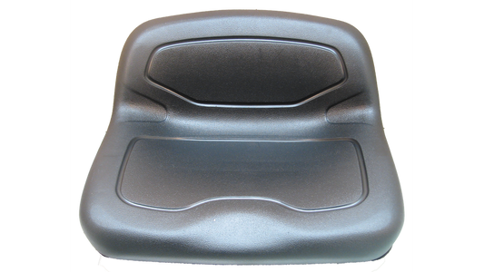 Milsco TS33-00001 Lawn Mower Seat Black W: 17-1/2” L: 15-1/2” H: 9”