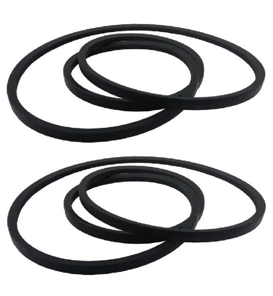 (2) Lawn Mower 54" 60" Deck Belts for Bad Boy 041-1650-00 Outlaw ZT2700 CZT PUP