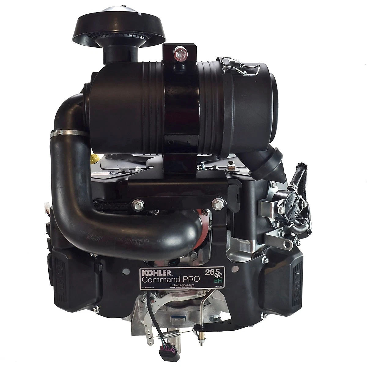26.5HP Kohler Command Pro ECV749-3006 Vertical 1-1/8" Dia. x 4-3/8" Crank 747cc