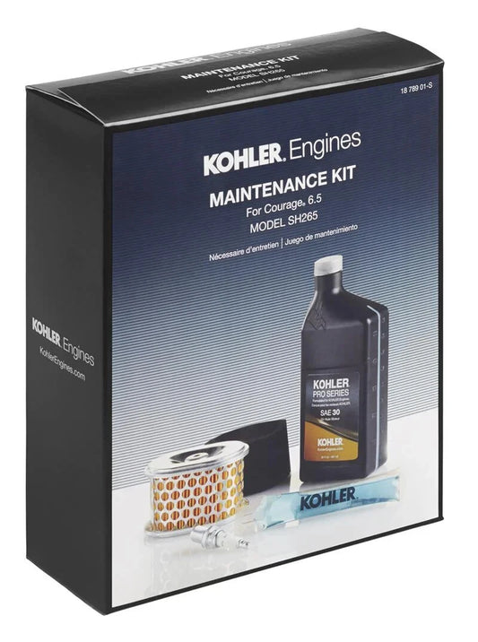 Kohler 18 789 01-S Engine Maintenance Kit For Courage Command Pro SH265 Genuine