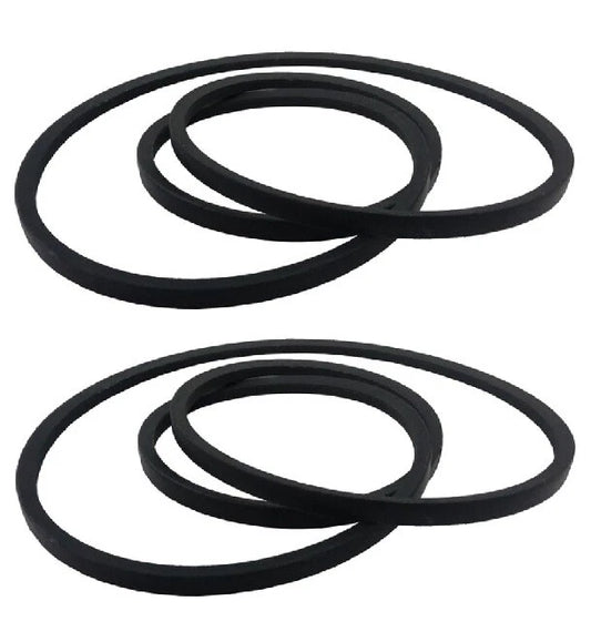 Lot of 2 Industrial & Lawn Mower V Belts A132 (1/2"x134") 4L PIX-A132