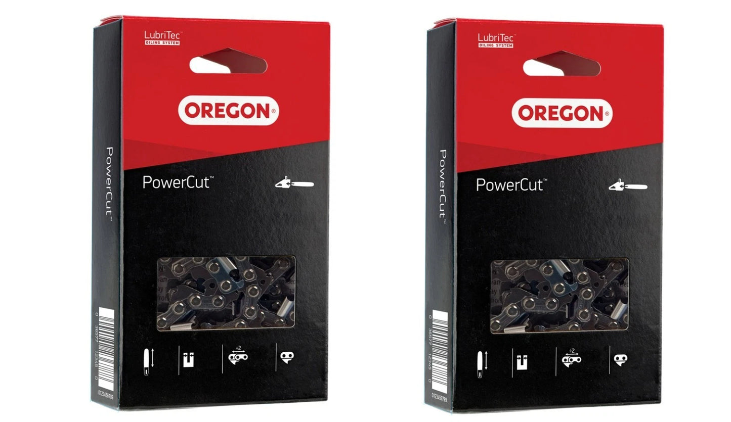 Lot of 2 Oregon 73LGX072G Power Cut 20" Chain
