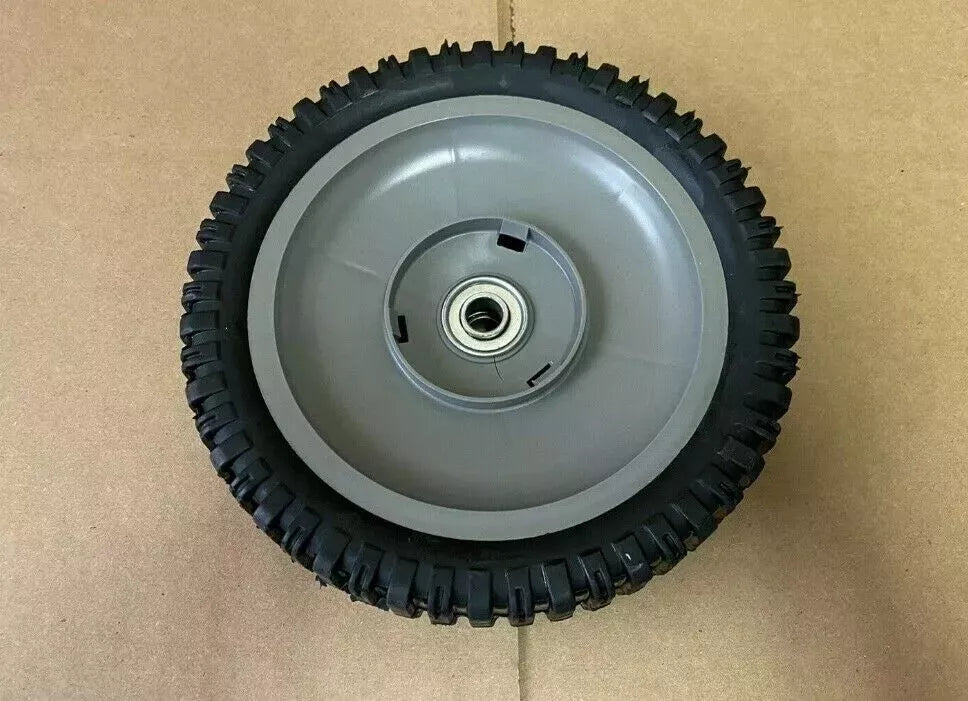 (Set of 2) Husqvarna Semi-Pneumatic Plastic Lawn Mower Wheels 532750550 8 x 2