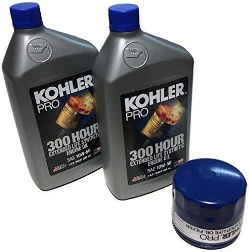 Kohler Pro 25 850 02-S Extended Life Oil Change Kit 300 Hour Genuine
