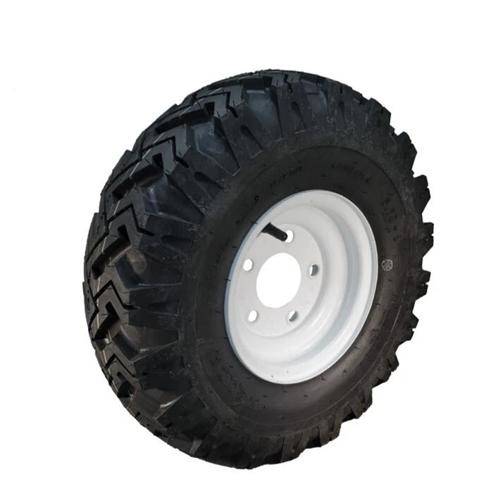 Kenda Foam Filled 5.70 -8 NHS Pneumatic Wheel & Tire / 5 Lug Mount (48lbs. Each)