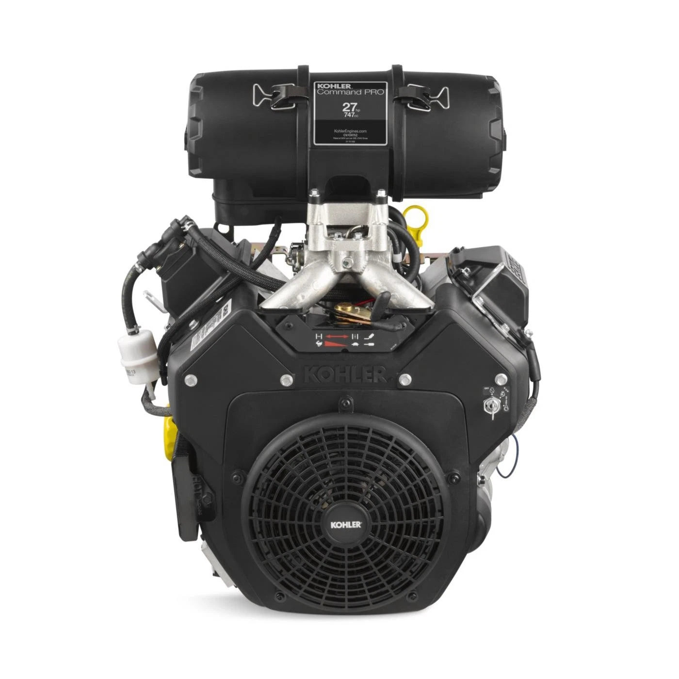 27HP Kohler CH752-3102 Horizontal Command PRO 1.437" Dia. x 4.46" Crankshaft