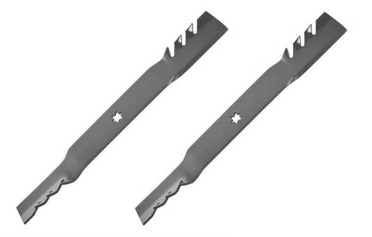 Lot of 2 - 42" Oregon Gator Mulching Blades for MTD Cub Cadet Troybilt
