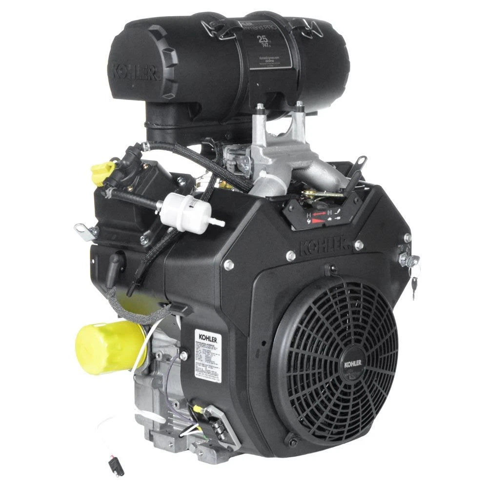 25 HP Kohler CH742-3113 Command Pro V-Twin Engine 1.437" x 4.46" Crank
